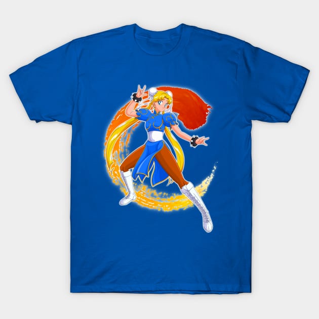 Chun Li Street Fighter II T-Shirt by DrawingsFromHell